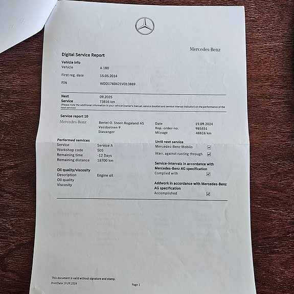 Mercedes-Benz A180 6 of 30