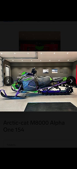 Arctic-cat M8000 alpha 2 of 3