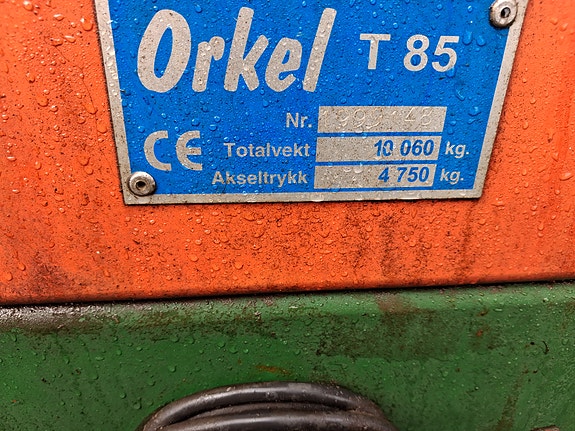 Orker 8 tonn traktor henger 3 of 7