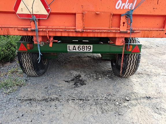 Orker 8 tonn traktor henger 7 of 7