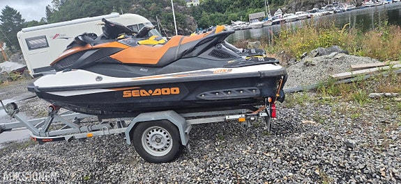 Dobbel vannscooter henger med Seadoo GTX 155 is, RXT 255 IS 2 of 21