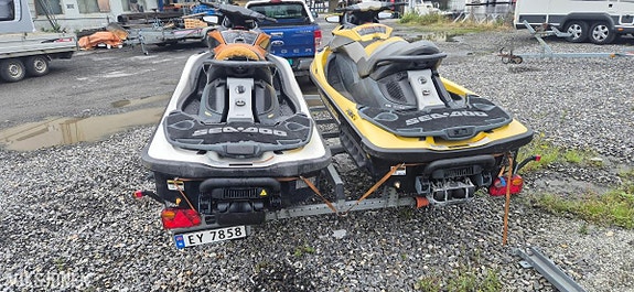 Dobbel vannscooter henger med Seadoo GTX 155 is, RXT 255 IS 7 of 21