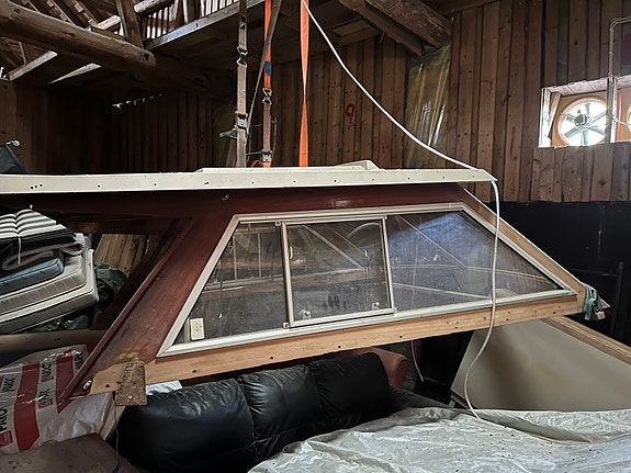 Restaureringsprosjekt  Storebro  34 Royal Cruiser 18 of 30