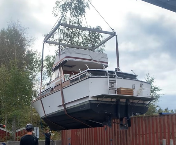 Restaureringsprosjekt  Storebro  34 Royal Cruiser 5 of 30