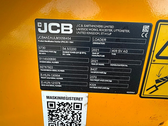 JCB 409 B 8 of 11
