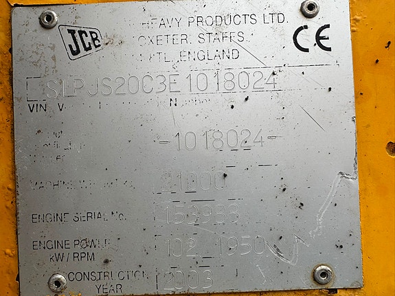 JCB 210 Fette råtten 10 of 15