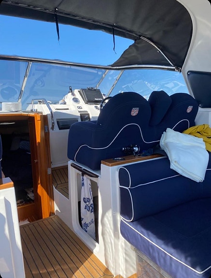 Marex Sun Cruiser med stor badeplattform, 30 fot selges. 12 of 30