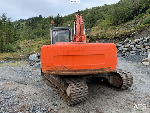 Fiat Hitachi EX 165 m/ graveskuffe, hydr.pusseskuffe og pigghammer 8 of 30
