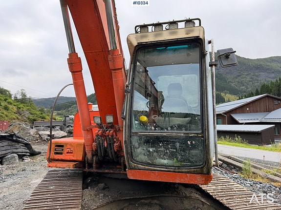 Fiat Hitachi EX 165 m/ graveskuffe, hydr.pusseskuffe og pigghammer 10 of 30