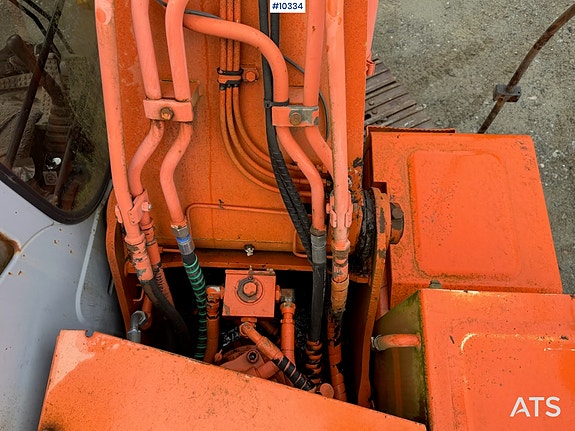 Fiat Hitachi EX 165 m/ graveskuffe, hydr.pusseskuffe og pigghammer 14 of 30