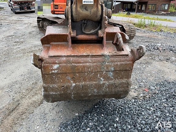 Fiat Hitachi EX 165 m/ graveskuffe, hydr.pusseskuffe og pigghammer 17 of 30