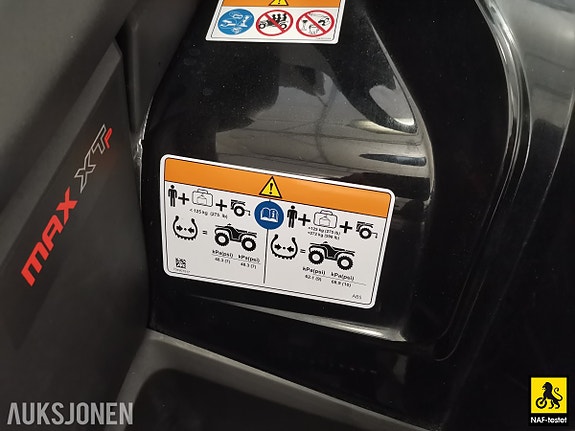 Can-Am OUTLANDER MAX XTP 1000 - 81 HK - HENGERFESTE - VINSJ 12 of 21