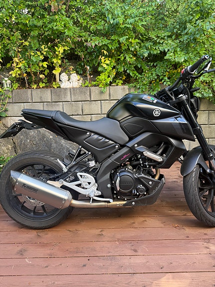 Yamaha MT-125, Akrapovic Anlegg 2 of 10