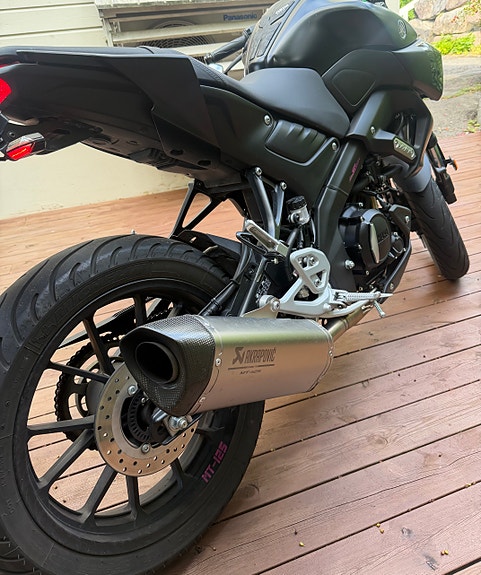 Yamaha MT-125, Akrapovic Anlegg 9 of 10