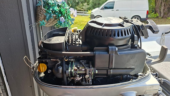 Pioner 15 med 15hk motor og tilhenger 13 of 14