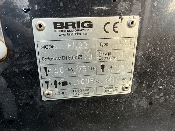 BRIG Falcon 500 m/Mercury 50 8 of 8