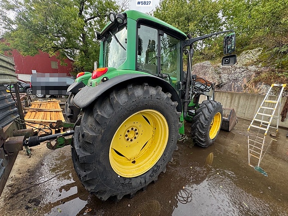 John Deere 6320 m/ frontlaster. 6 of 30