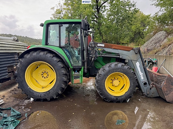 John Deere 6320 m/ frontlaster. 7 of 30