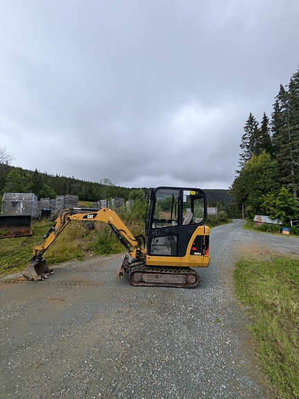 Cat 301.8 med maskintralle 5 of 9