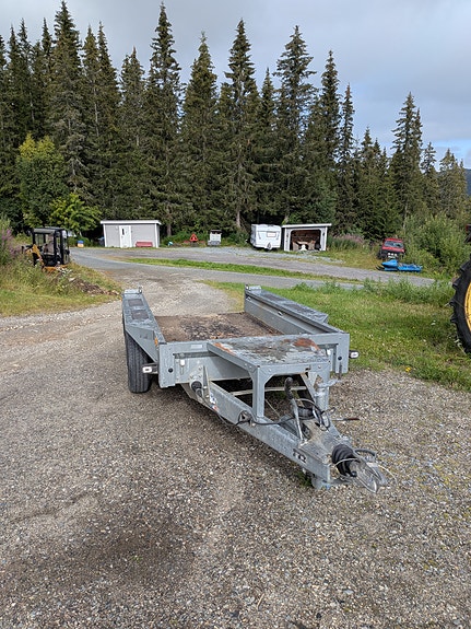Cat 301.8 med maskintralle 8 of 9