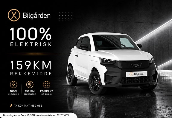 Ligier JS50 EV Select 11kWh NYHET! / 159km / Kjør fra 16år!