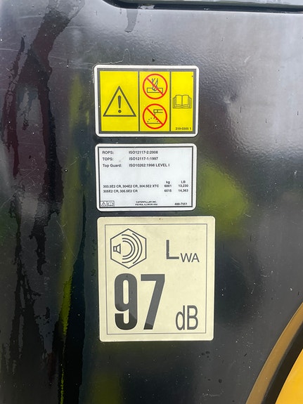 Cat 305.5 E2 16 of 25