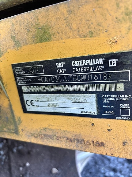 Cat 307C 4 of 4