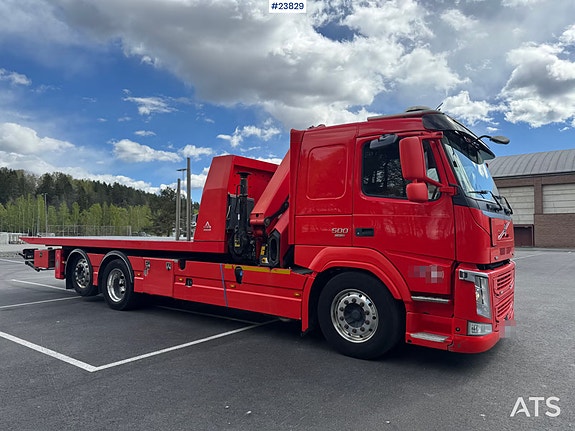 Volvo FM500 Kranbil/Bergingsbil – 19 t/m Palfinger – Falkom påbygg 3 of 17