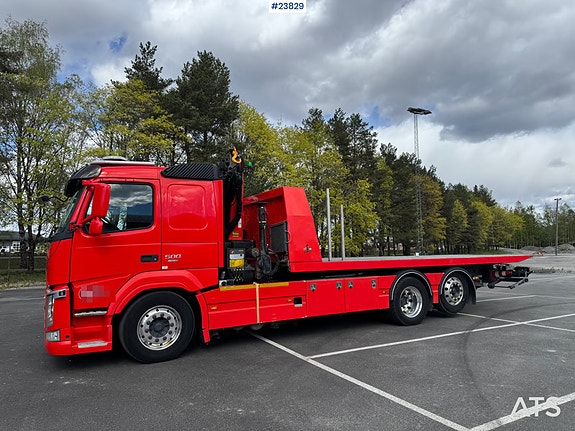 Volvo FM500 Kranbil/Bergingsbil – 19 t/m Palfinger – Falkom påbygg 2 of 17