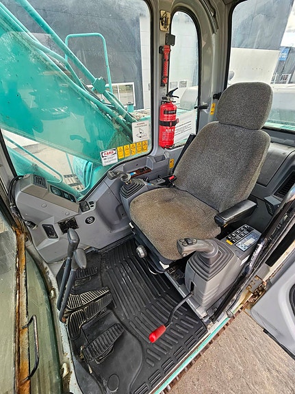 Kobelco SK250NLC-6, 2002 mod, Mitsubishi motor, Sentralsmøring, S70-Feste, opplegg til rototilt 30 of 30