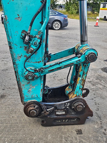 Kobelco SK250NLC-6, 2002 mod, Mitsubishi motor, Sentralsmøring, S70-Feste, opplegg til rototilt 12 of 30