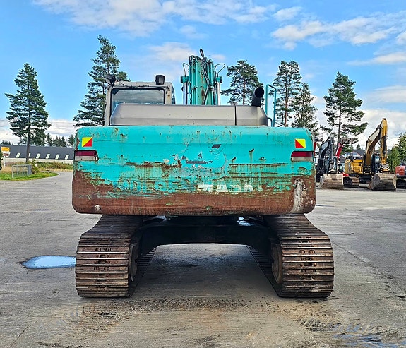 Kobelco SK250NLC-6, 2002 mod, Mitsubishi motor, Sentralsmøring, S70-Feste, opplegg til rototilt 5 of 30
