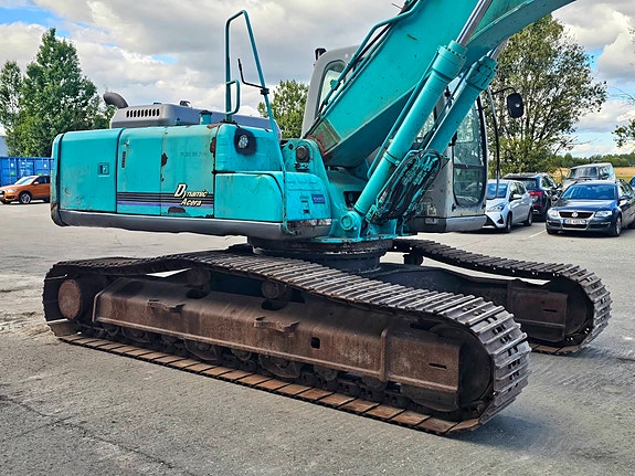 Kobelco SK250NLC-6, 2002 mod, Mitsubishi motor, Sentralsmøring, S70-Feste, opplegg til rototilt 9 of 30