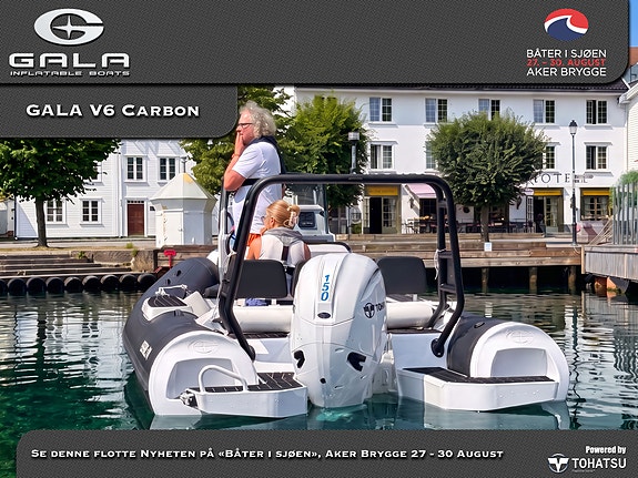 GALA V6 Carbon - NYHET - Se den på båtmessen på Aker Brygge 27 - 30 August 2 of 2