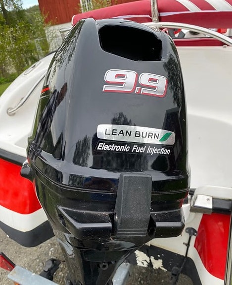 Seaking 360 med 9,9 hk Suzuki, stereo og båthenger 13 of 16