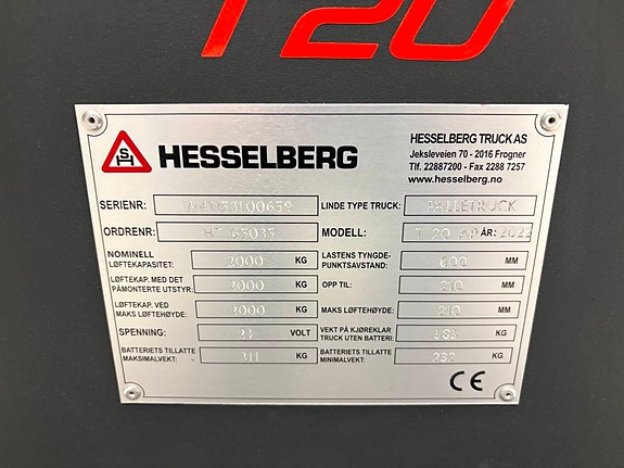 Linde T 20 AP 7 of 7