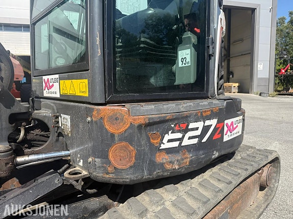 Bobcat E27Z minigraver 15 of 30