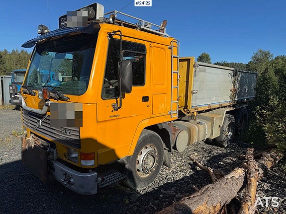 Volvo FL10 Tippbil - Bakmontert Palfinger Kran 4 of 30