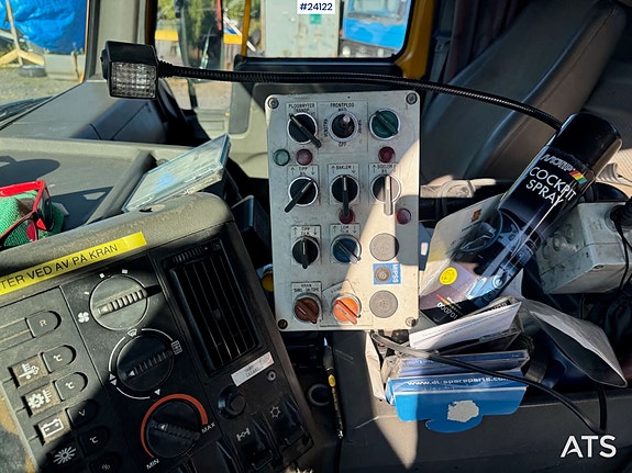 Volvo FL10 Tippbil - Bakmontert Palfinger Kran 24 of 30