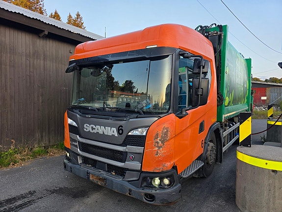 Scania L340 Renovasjonsbil - Joab Anaconda påbygg - CNG - 2019 Mod