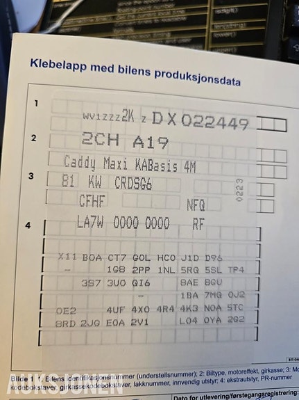 Volkswagen Caddy Maxi 23 of 24