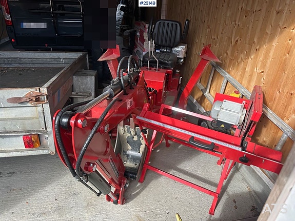 Bronco digger 360 for atv edderkoppmaskin m/ to skuffer – gått 3 timer! 4 of 19