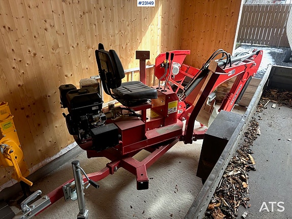 Bronco digger 360 for atv edderkoppmaskin m/ to skuffer – gått 3 timer! 2 of 19