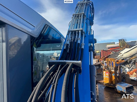 Fuchs MHL 320 SS hjulgraver m/ grabb. SE VIDEO 9 of 30