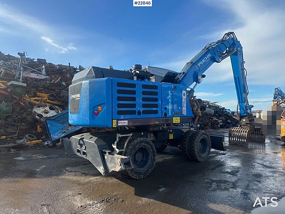 Fuchs MHL 320 SS hjulgraver m/ grabb. SE VIDEO 3 of 30