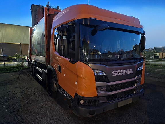 Scania L340 Renovasjonsbil - Joab Anaconda påbygg - CNG - 2019 Mod