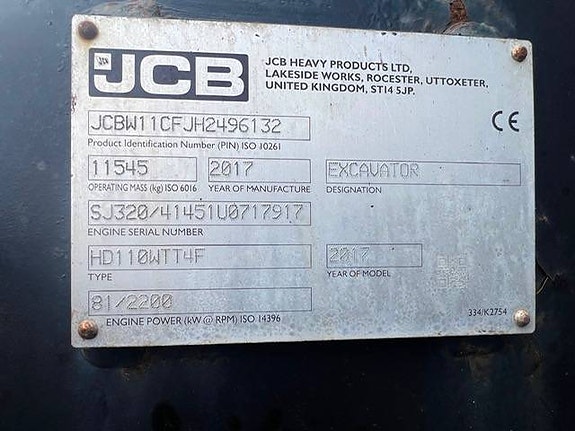 JCB Hydrardig Hydrarig 110W 13 of 30