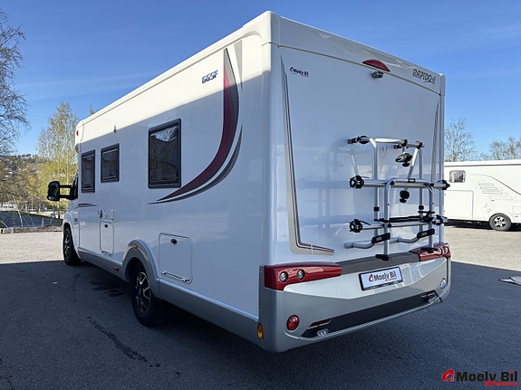 Rapido 665 F-SCANDINAVIAN EXCLUSIVE-MARKISE-SYKKELSTATIV-ALDE-FORMSYDDE GULVTEPPER-LITHIUM-AUTOMAT-ENKLE SENGER-NYSERVET++ 5 of 30