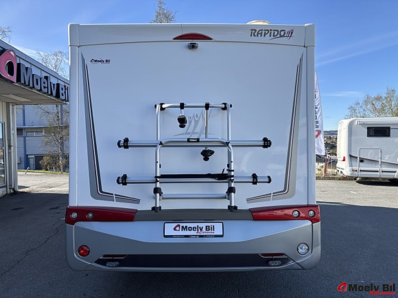 Rapido 665 F-SCANDINAVIAN EXCLUSIVE-MARKISE-SYKKELSTATIV-ALDE-FORMSYDDE GULVTEPPER-LITHIUM-AUTOMAT-ENKLE SENGER-NYSERVET++ 4 of 30