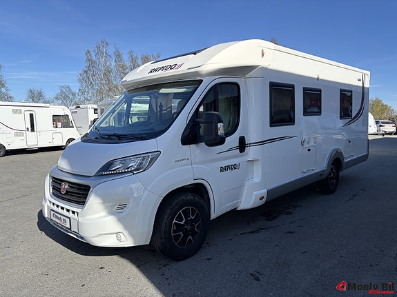 Rapido 665 F-SCANDINAVIAN EXCLUSIVE-MARKISE-SYKKELSTATIV-ALDE-FORMSYDDE GULVTEPPER-LITHIUM-AUTOMAT-ENKLE SENGER-NYSERVET++ 7 of 30
